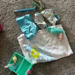 America Girl Mermaid Doll Playset with Accessories
